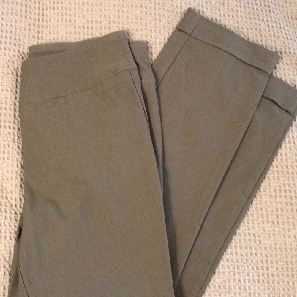 Tribal Green Dress Pants NWOT